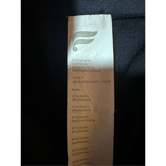 Fabletics Seamless High-Waisted Mesh Black Leggings XS Workout Yoga - Picture 4 of 8